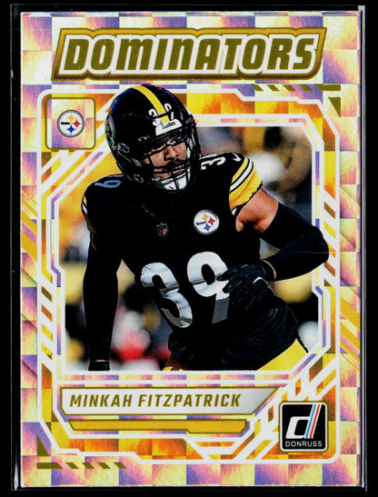 2025 Donruss #DOM-MFK Minkah Fitzpatrick Dominators
