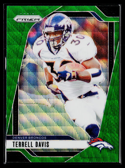2024 Panini Prizm #91 Terrell Davis Green Wave