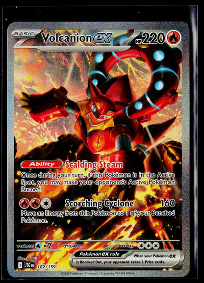 SV09: Journey Together #182/159 Volcanion ex