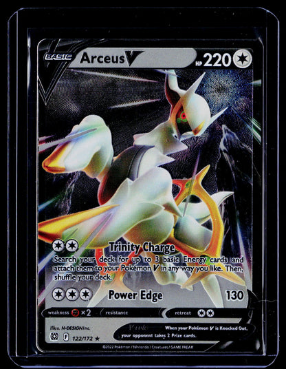 Miscellaneous Cards & Products #122/172 Arceus V