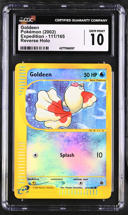 2002 Expedition #111/165 Goldeen CGC 10