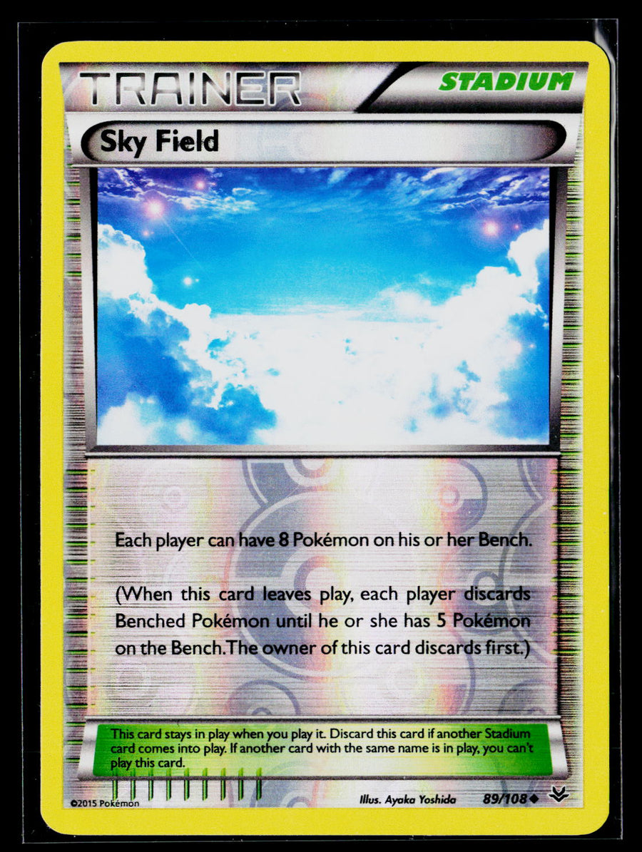 XY - Roaring Skies #89/108 Sky Field