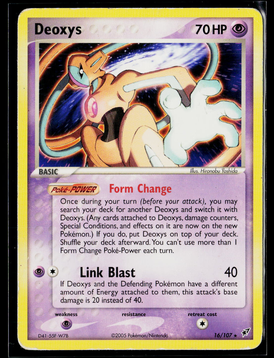 Deck Exclusives #016/107 Deoxys