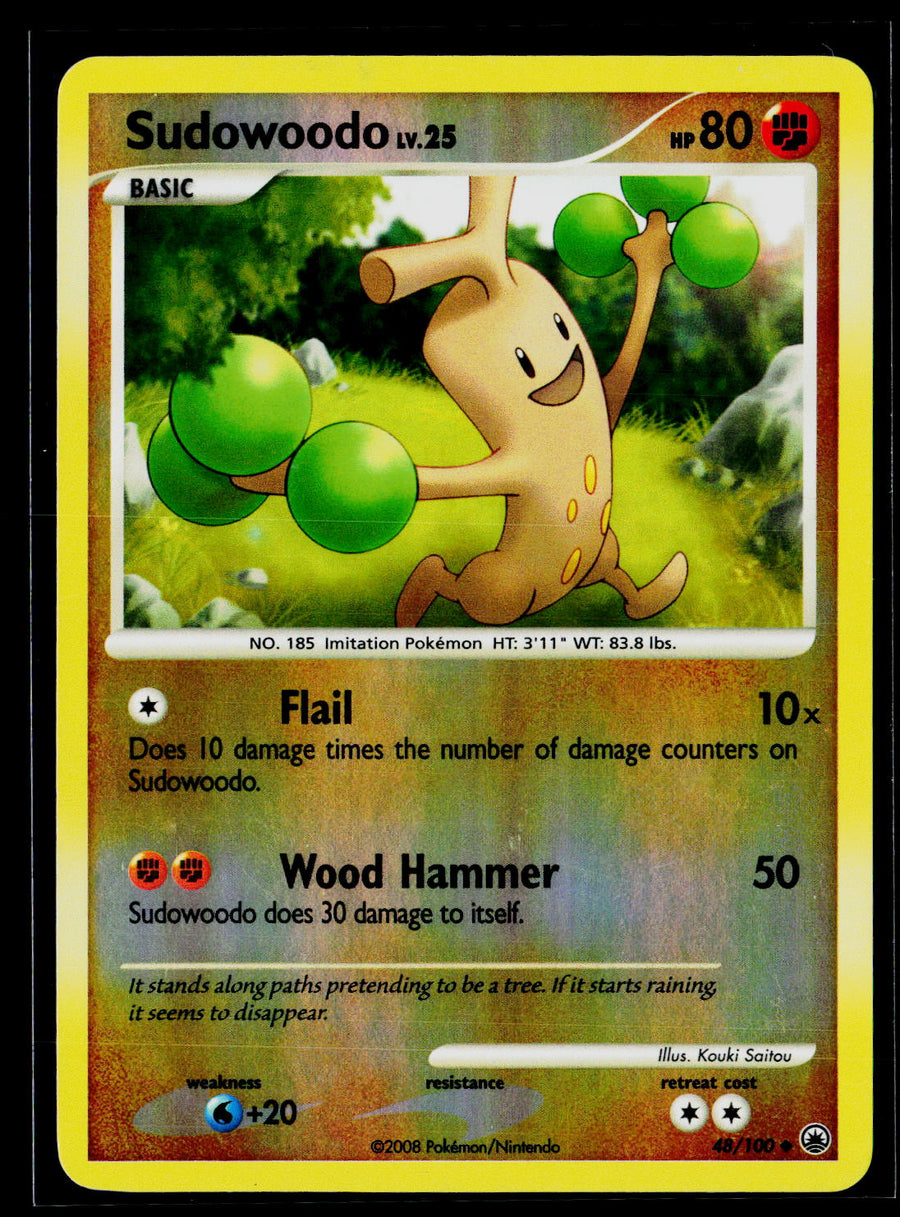 Majestic Dawn #48/100 Sudowoodo Reverse Holo