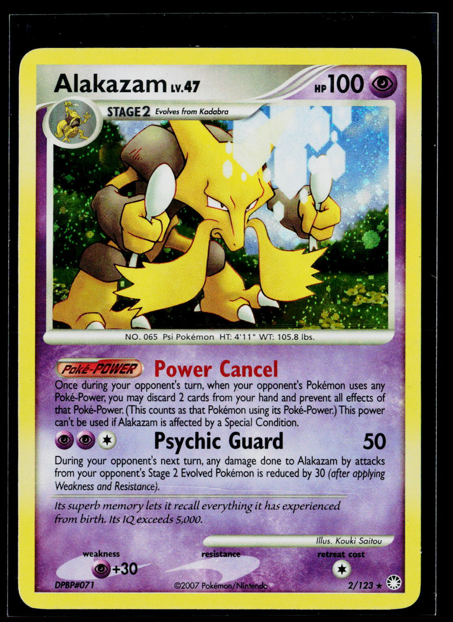Mysterious Treasures #2/123 Alakazam