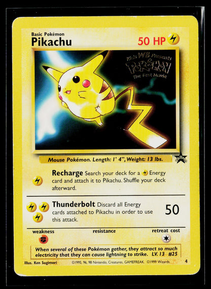 WoTC Promo #04/53 Pikachu (Movie Promo)