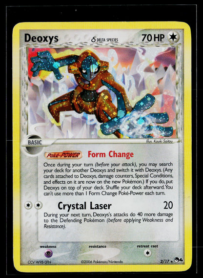 POP Series 4 #002/017 Deoxys (Delta Species) Holo