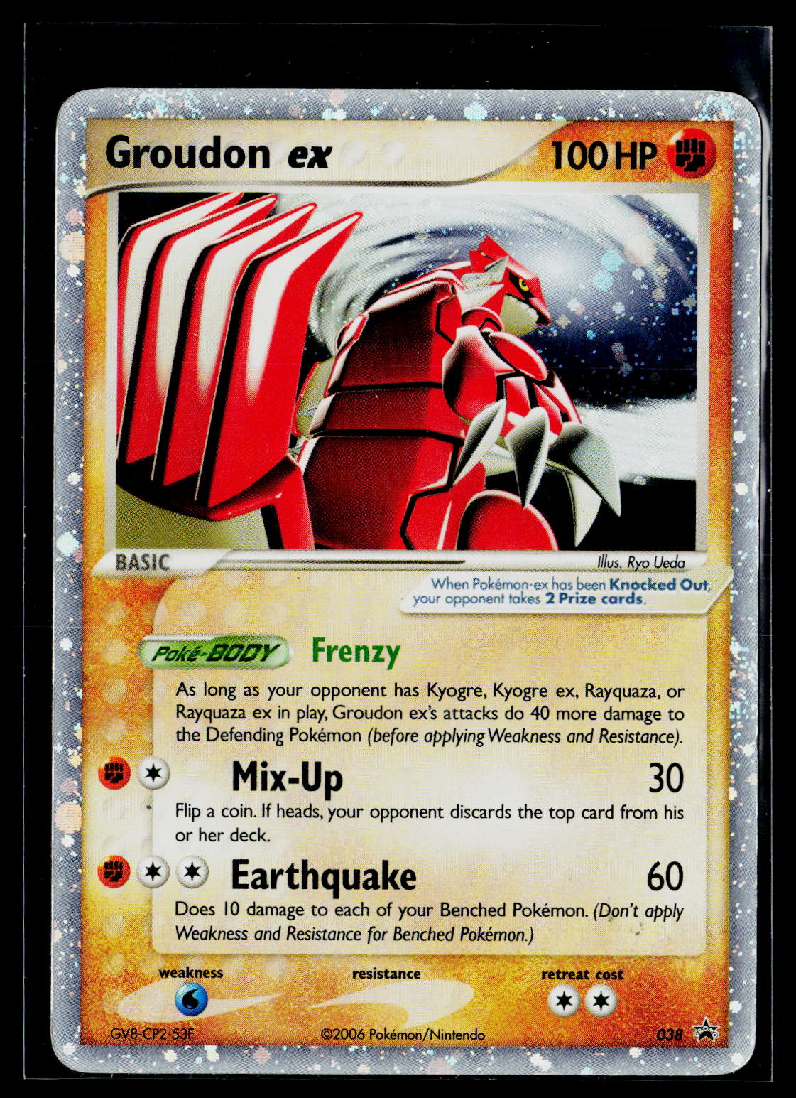 Nintendo Promos #038 Groudon ex