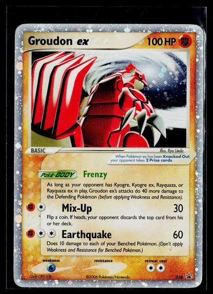 Nintendo Promos #038 Groudon ex