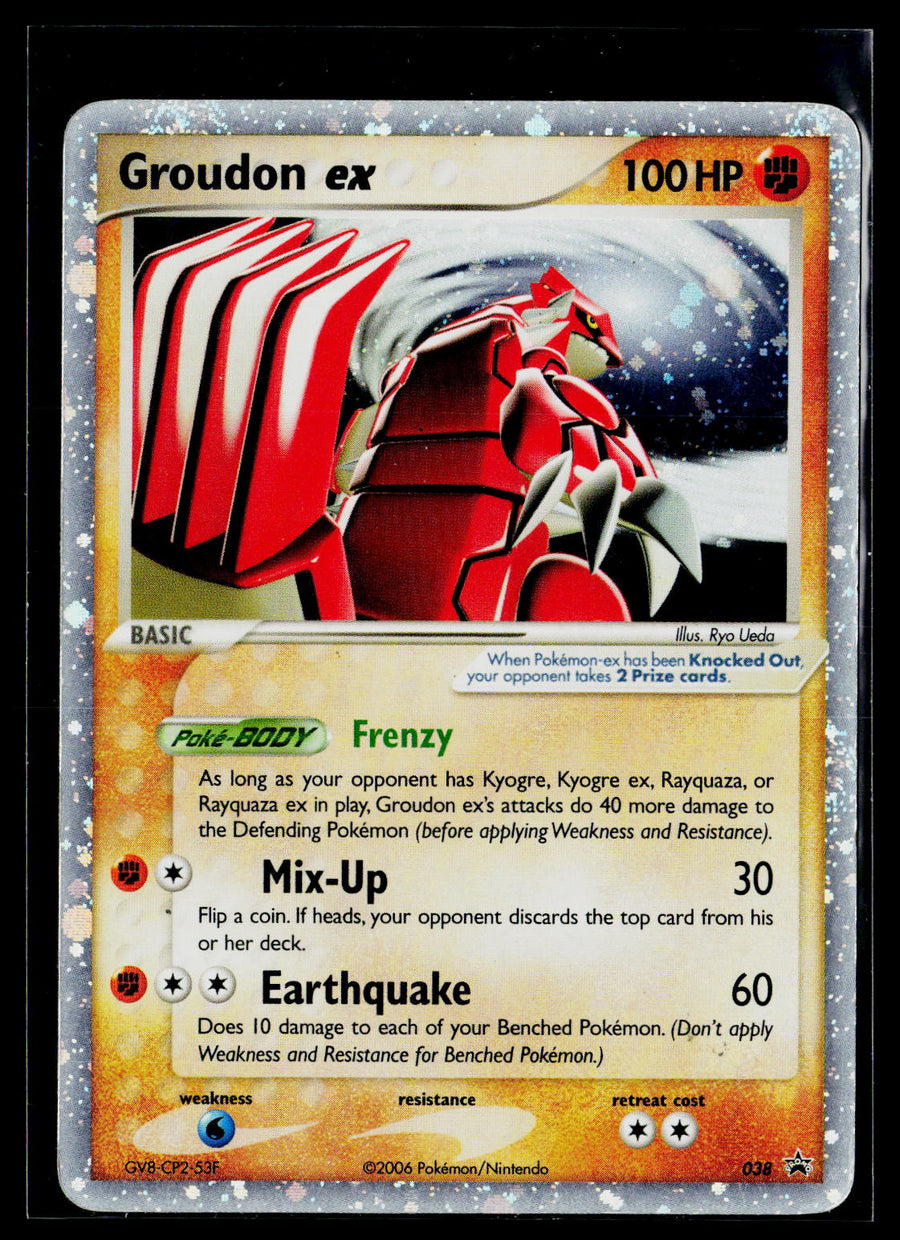 Nintendo Promos #038 Groudon ex