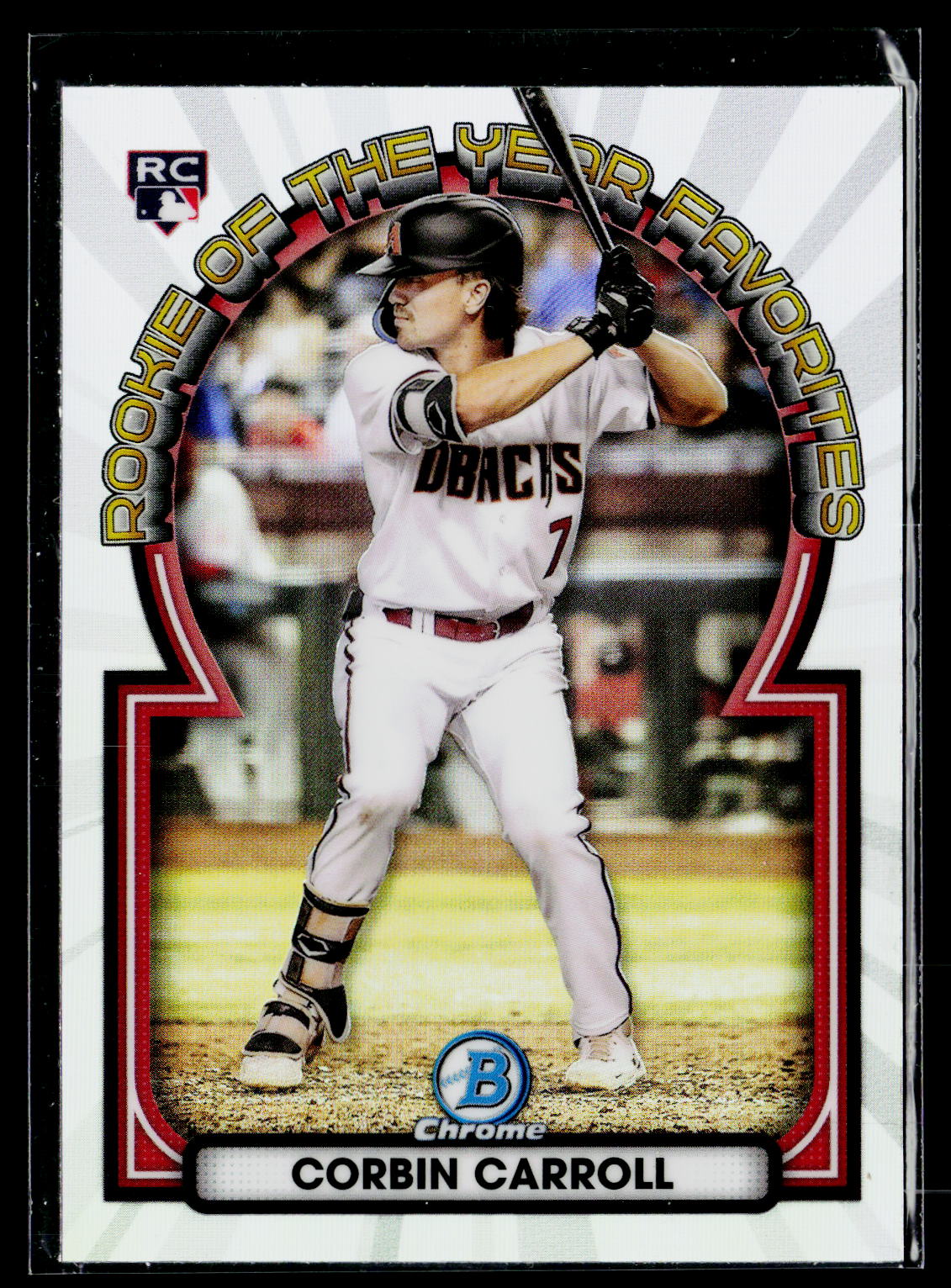 2023 Bowman #ROYF-1 Corbin Carroll Rookie of the Year Favorites