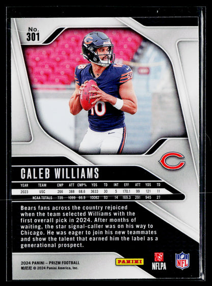 2024 Panini Prizm #301 Caleb Williams