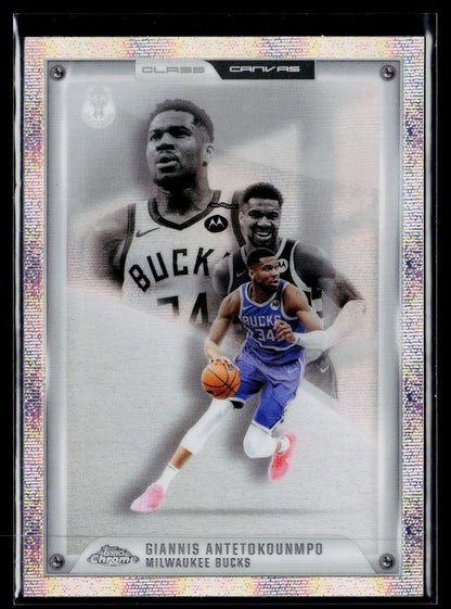 2025-26 Topps Chrome #GC-3 Giannis Antetokounmpo Glass Canvas