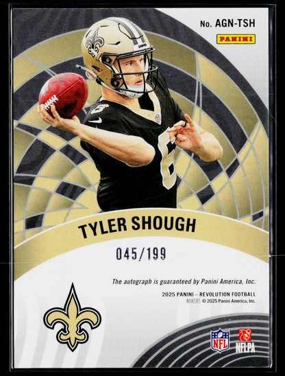 2025 Panini Revolution #AGN-TSH Tyler Shough Autographs #/199