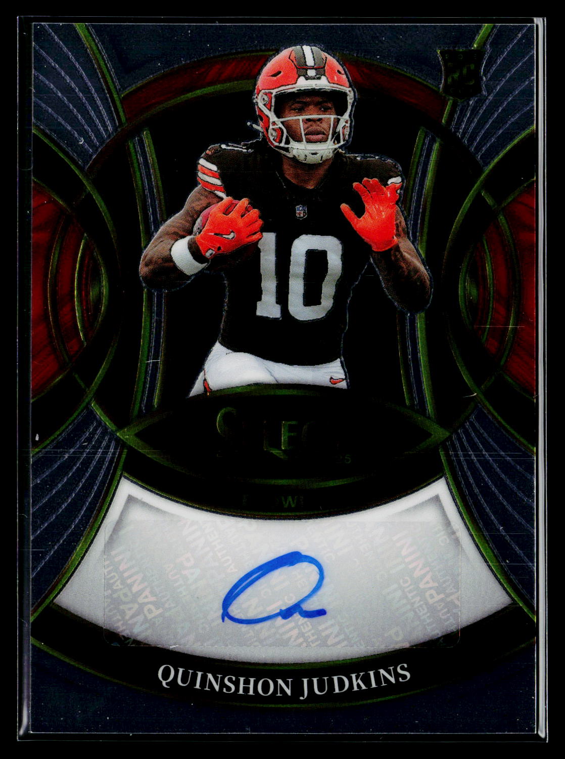 2025 Panini Select #RSI-QJS Quinshon Judkins Rookie Signatures