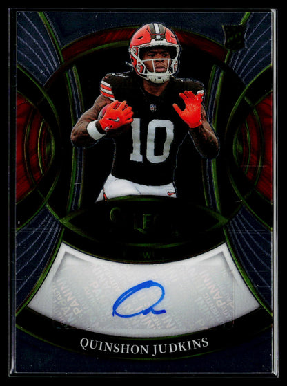 2025 Panini Select #RSI-QJS Quinshon Judkins Rookie Signatures