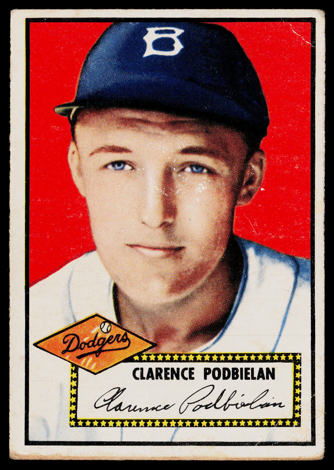 1952 Topps #188 Clarence Podbielan