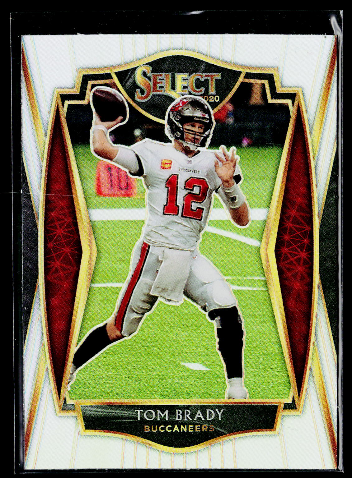 2020 Panini Select #101 Tom Brady Silver Prizm