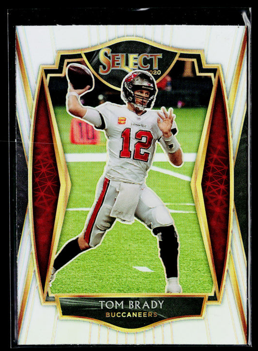 2020 Panini Select #101 Tom Brady Silver Prizm