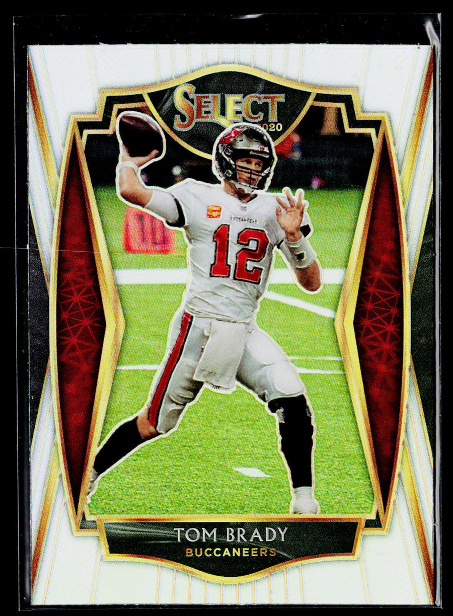 2020 Panini Select #101 Tom Brady Silver Prizm