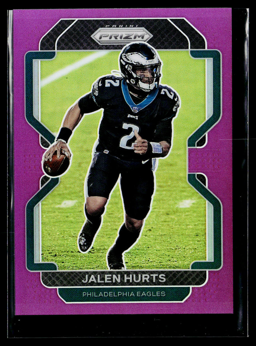 2021 Panini Prizm #221 Jalen Hurts Purple #/125