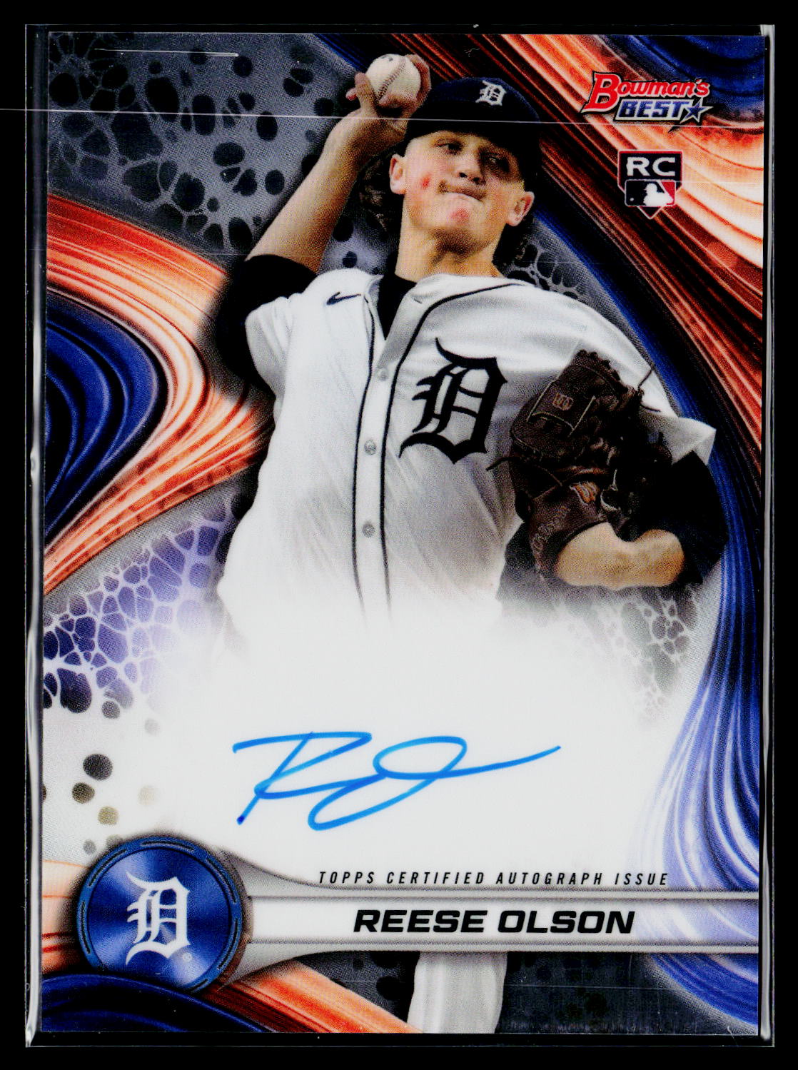 2024 Bowman's Best #B24-RO Reese Olson Best of 2024 Autographs