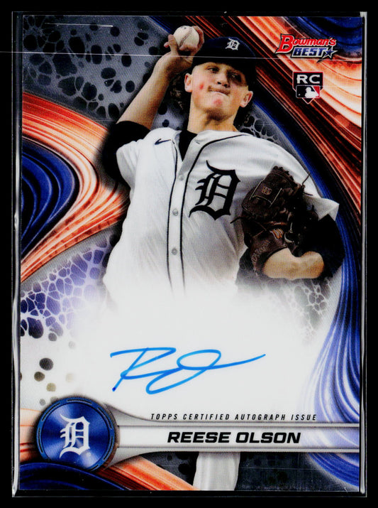 2024 Bowman's Best #B24-RO Reese Olson Best of 2024 Autographs
