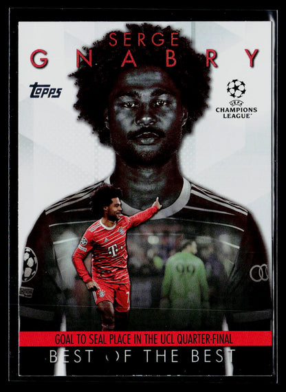 2023-24 Topps UEFA Club Competitions #BM-10 Serge Gnabry