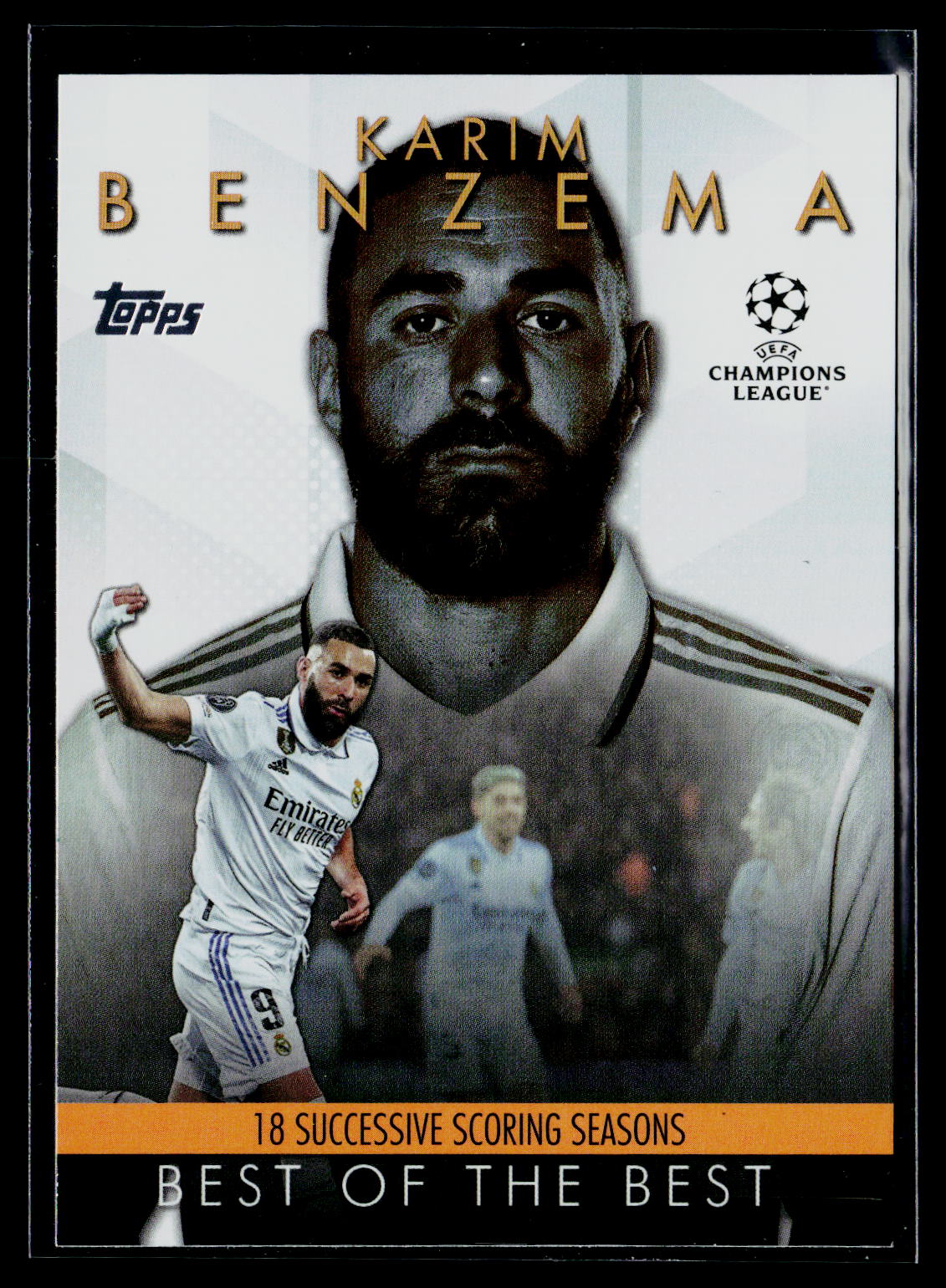 2023-24 Topps UEFA Club Competitions #BM-4 Karim Benzema