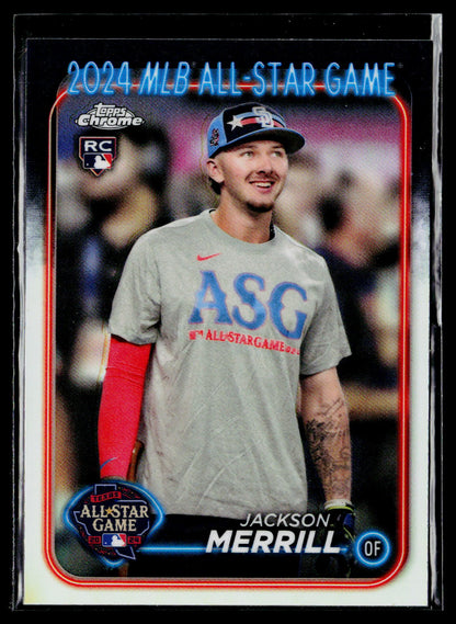 2024 Topps Chrome Update #ASGC-49 Jackson Merrill 2024 All-Star Game Chrome