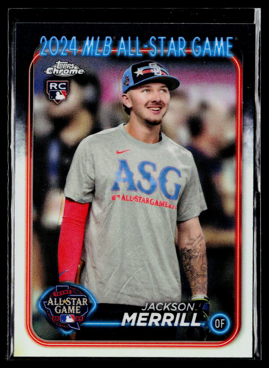 2024 Topps Chrome Update #ASGC-49 Jackson Merrill 2024 All-Star Game Chrome