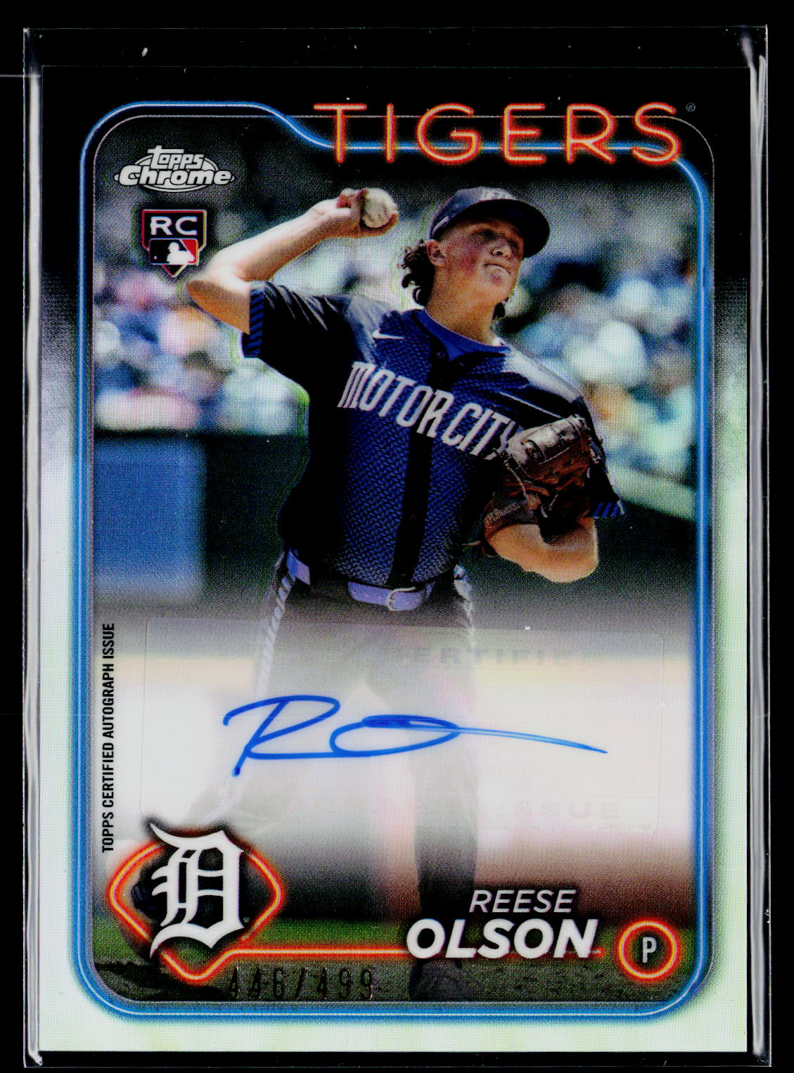 2024 Topps Chrome Update #AC-REES Reese Olson Autograph