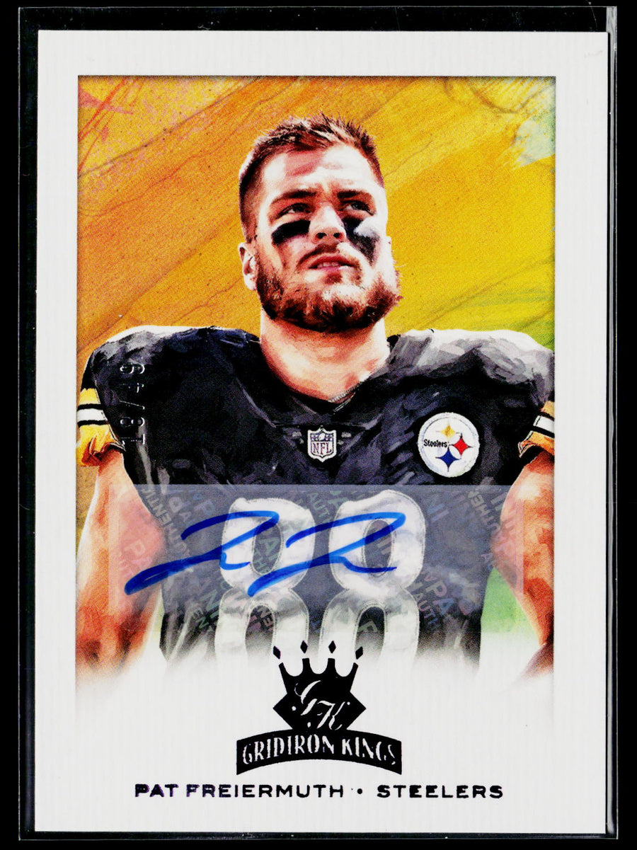 2021 Panini Chronicles #GK-23 Pat Freiermuth Gridiron Kings Auto