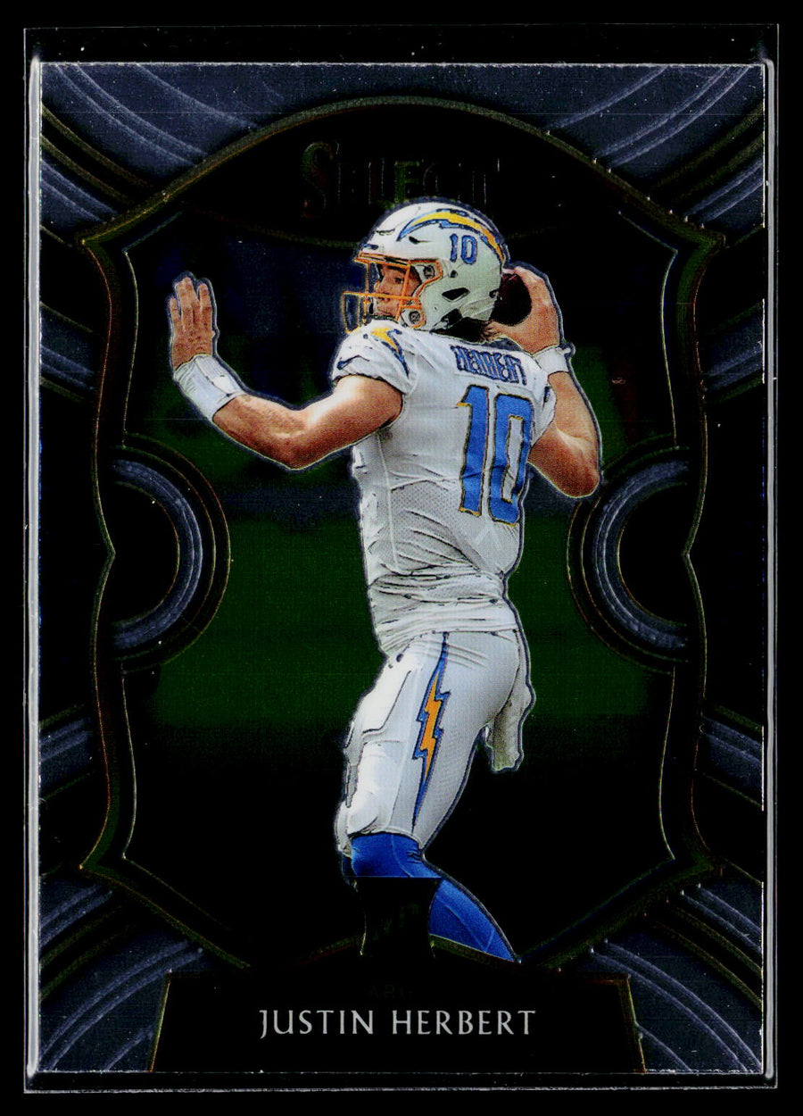 2020 Panini Select #44 Justin Herbert