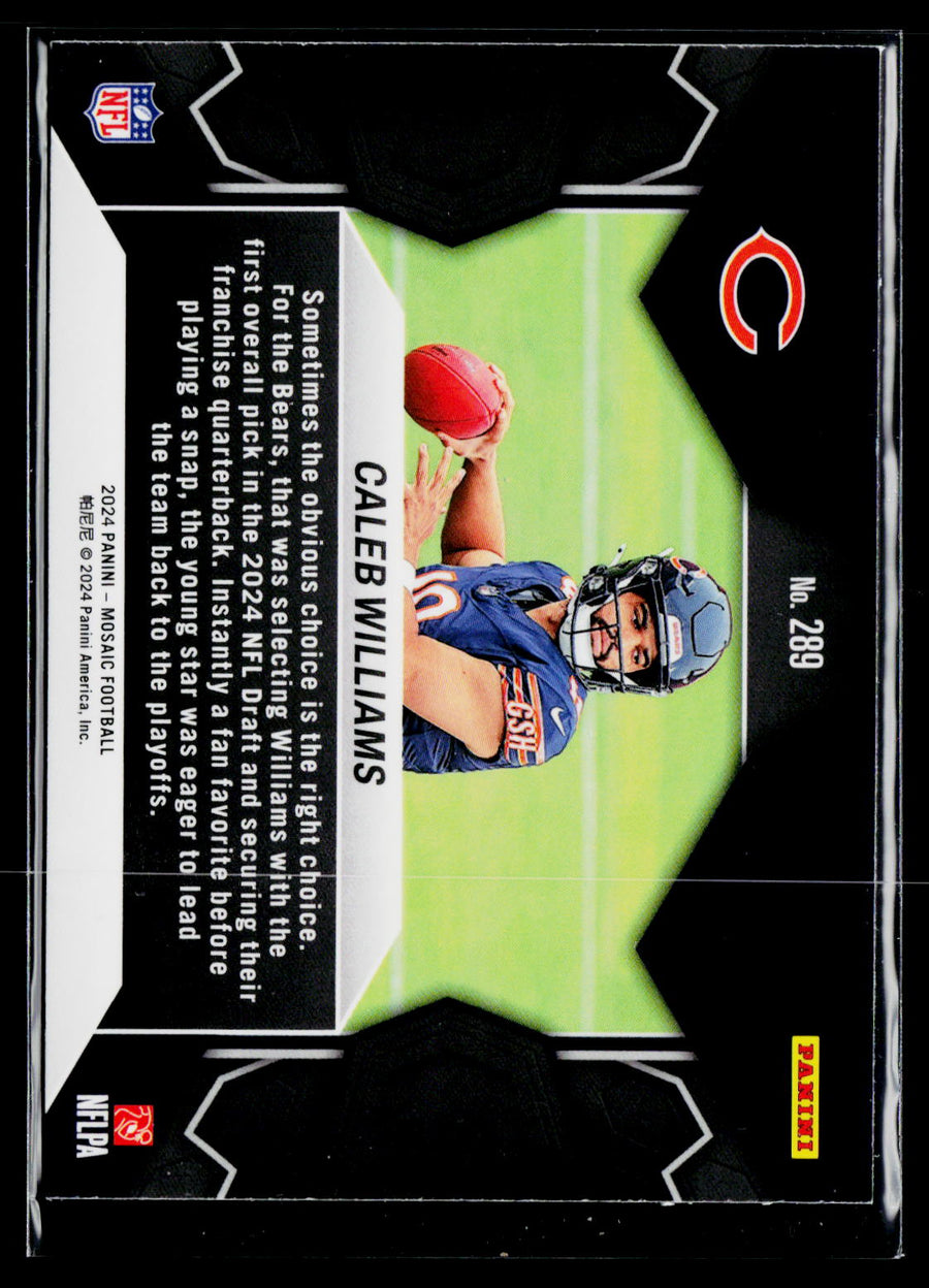 2024 Panini Mosaic #289 Caleb Williams