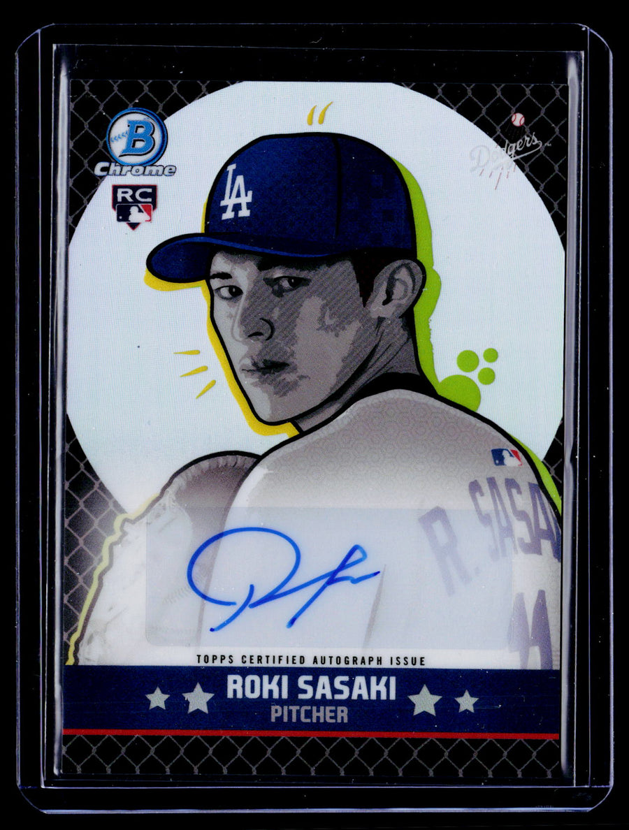 2025 Bowman Chrome BAA-RS Roki Sasaki Ascensions Autographs /25