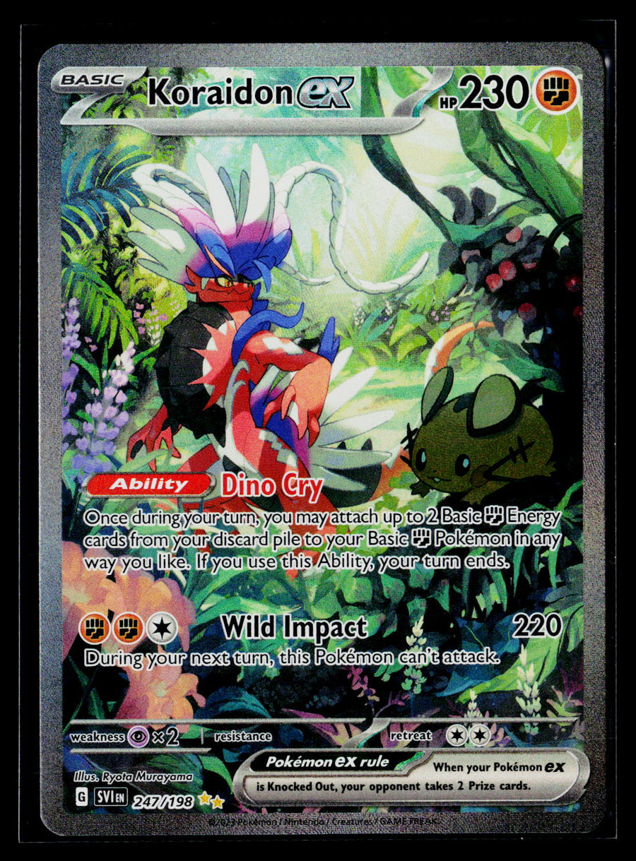 SV01: Scarlet & Violet Base Set #247/198 Koraidon ex