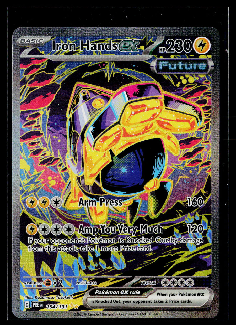 SV: Prismatic Evolutions #154/131 Iron Hands ex