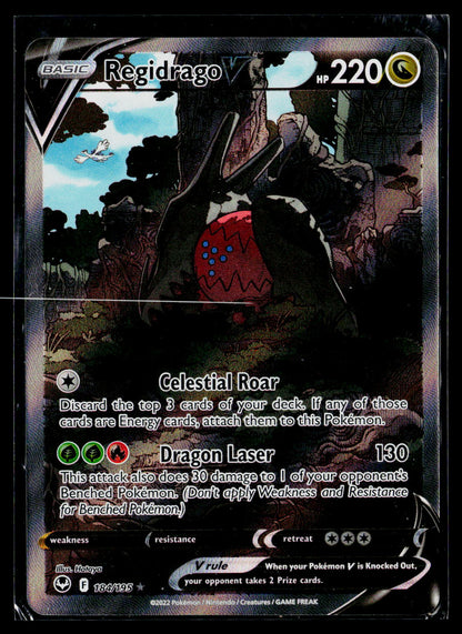 SWSH12: Silver Tempest #184/195 Regidrago V (Alternate Full Art)
