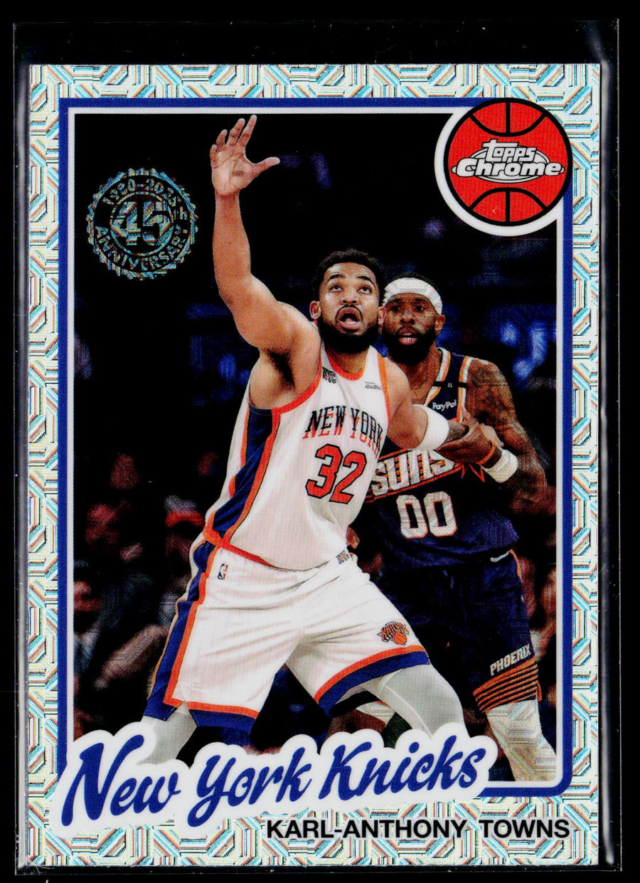 2025-26 Topps #TC-KT Karl-Anthony Towns 1980-81 Topps Chrome Basketball