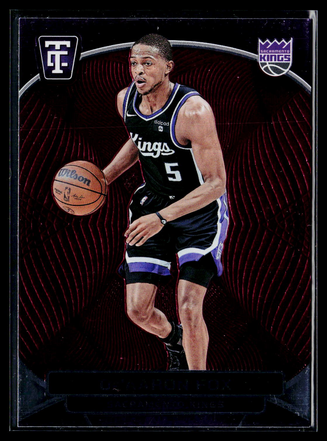2024-25 Panini Totally Certified #9 De'Aaron Fox