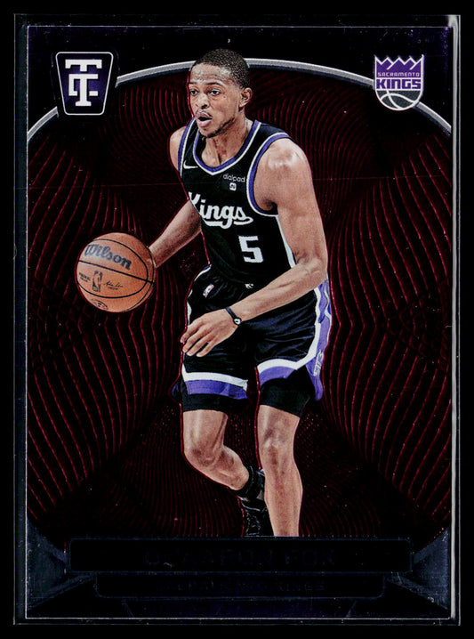 2024-25 Panini Totally Certified #9 De'Aaron Fox