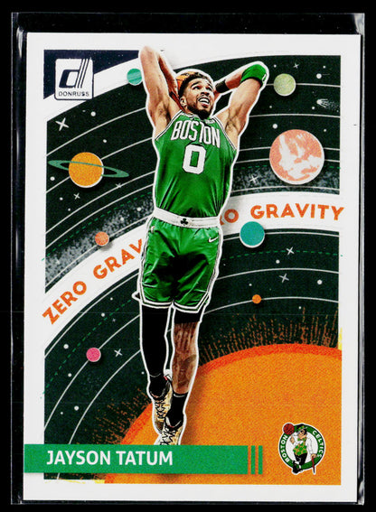 2023-24 Donruss #2 Jayson Tatum Zero Gravity