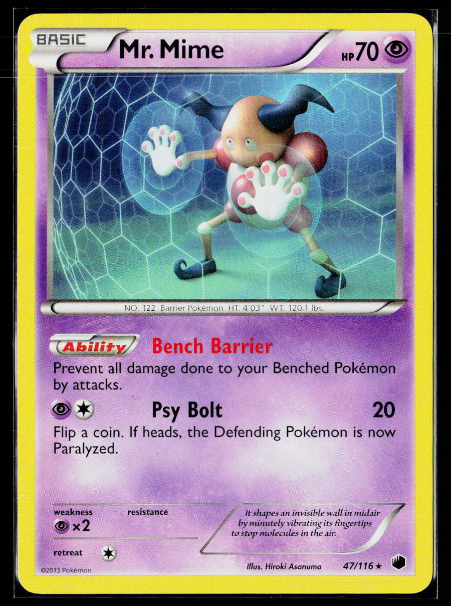 Plasma Freeze #47/116 Mr. Mime