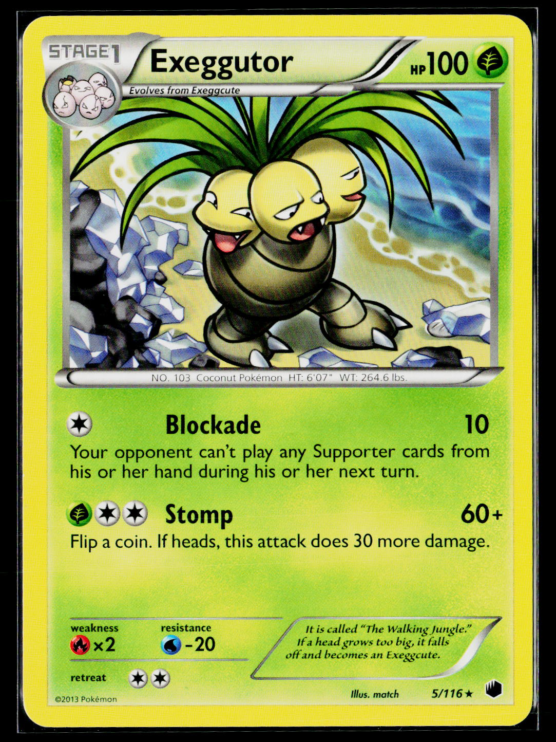Plasma Freeze #5/116 Exeggutor
