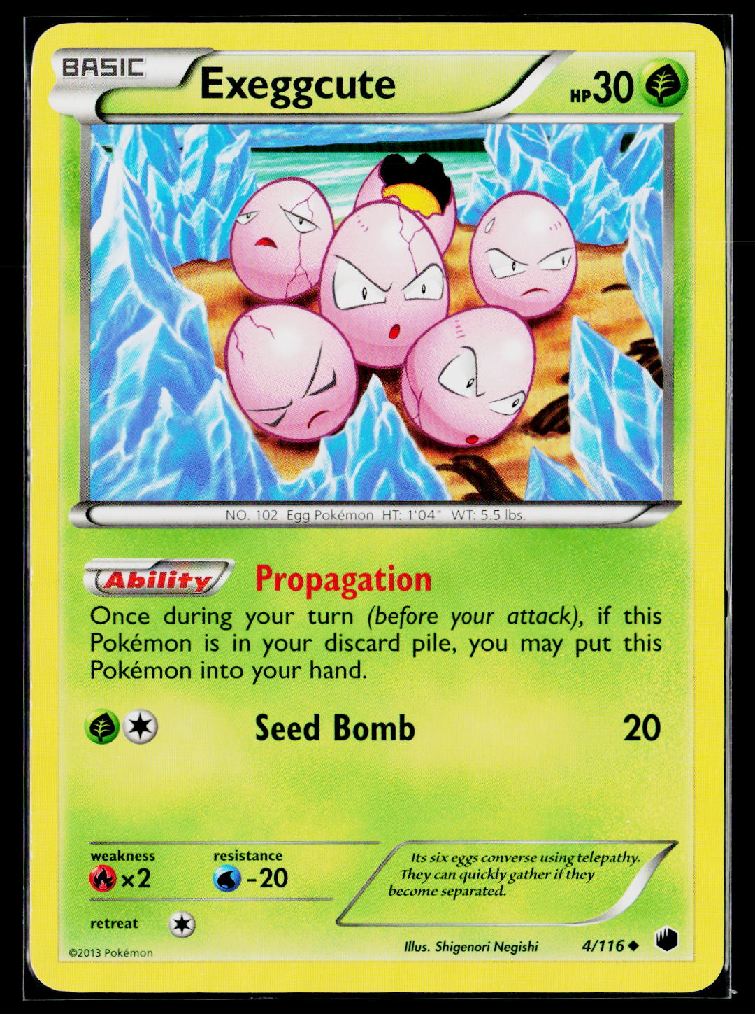 Plasma Freeze #4/116 Exeggcute