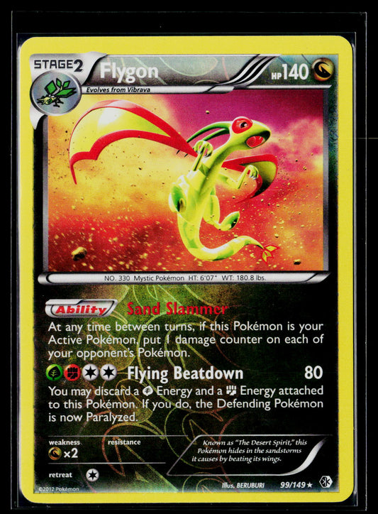 Boundaries Crossed #99/149 Flygon reverse holo