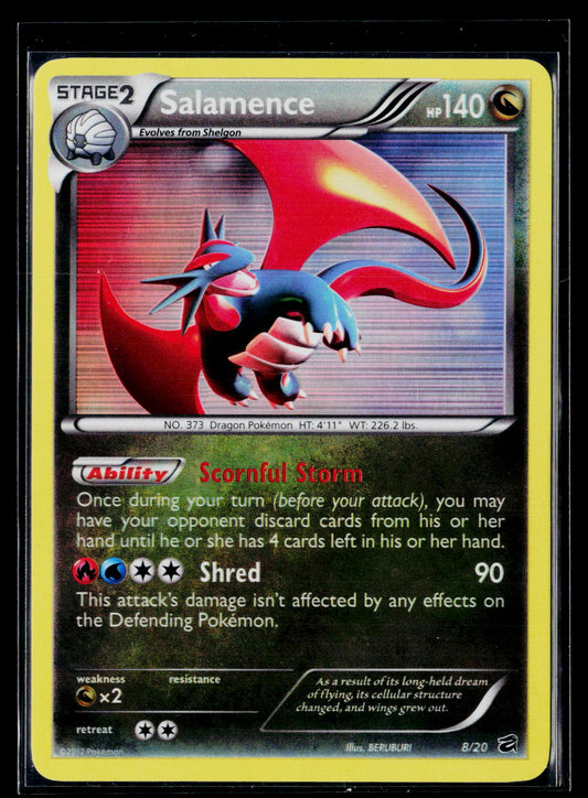 Blister Exclusives #008/020 Salamence holo