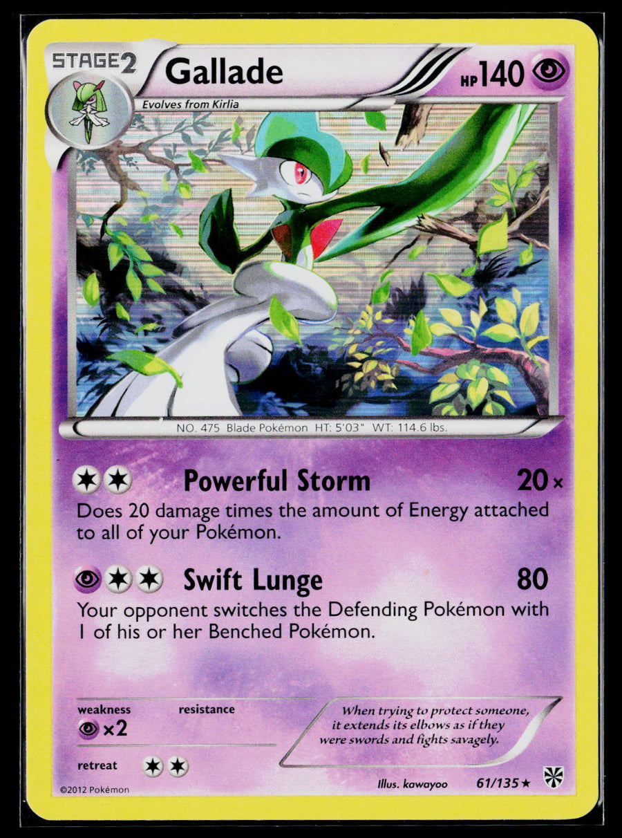 Blister Exclusives #061/135 Gallade holo