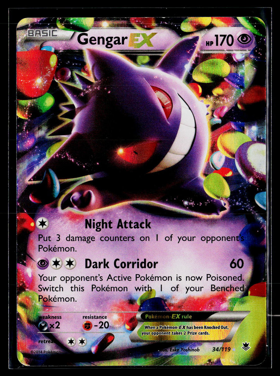 XY - Phantom Forces #34/119 Gengar EX